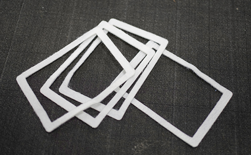 陶瓷纖維切割效果